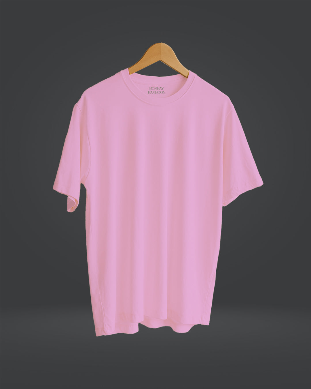 Oversize Bamboo Tee - Salmon Pink