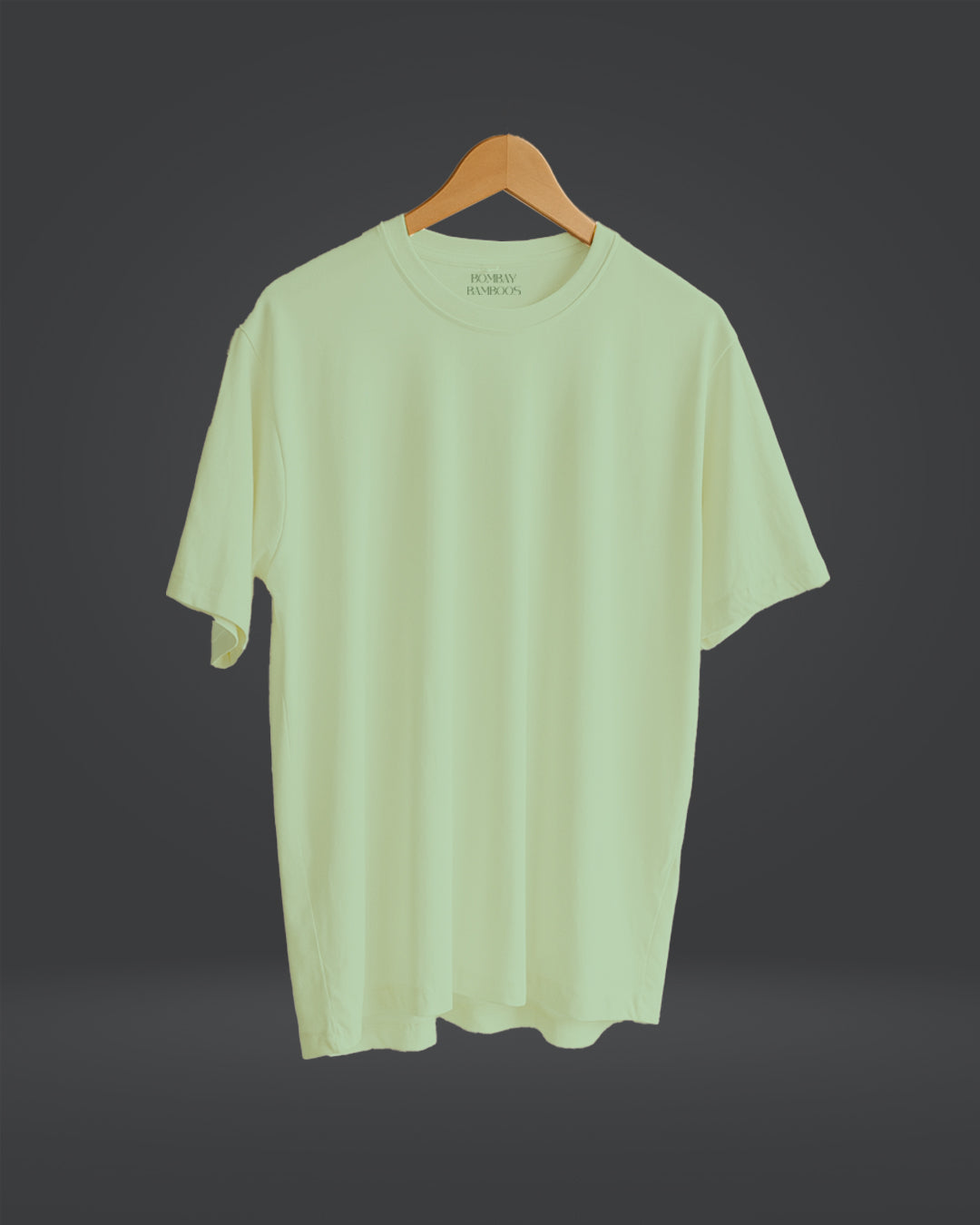 Oversize Bamboo Tee - Pale Lime Green