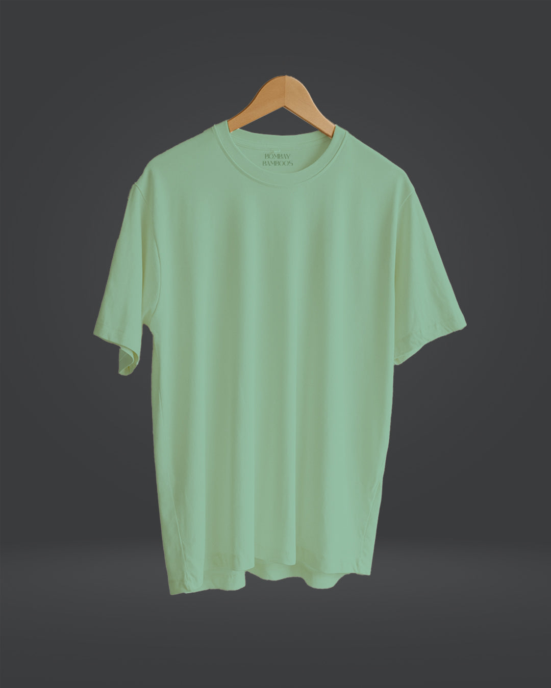 Oversize Bamboo Tee - Pale Lime Green
