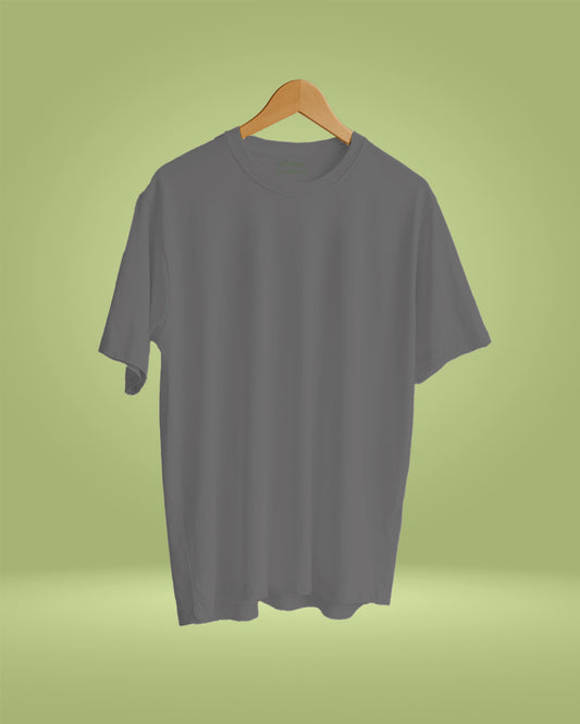 Oversize Bamboo Tee- Slate Grey