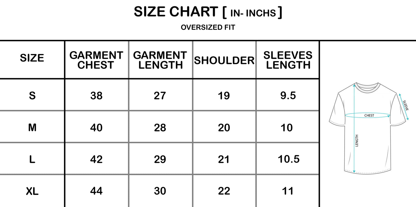 Oversize Bamboo Tee - Black